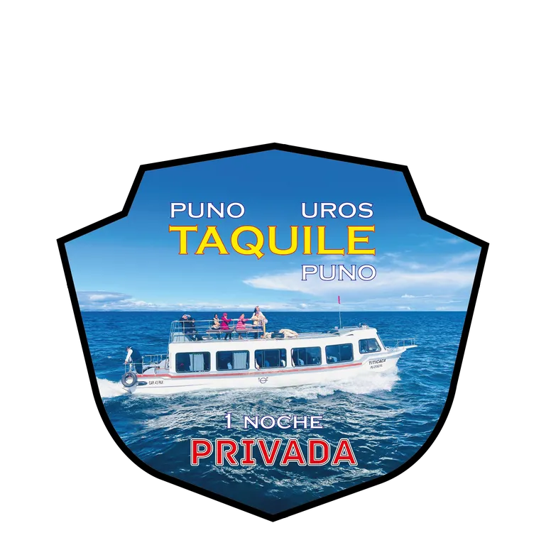Lancha privada puno taquile 1n